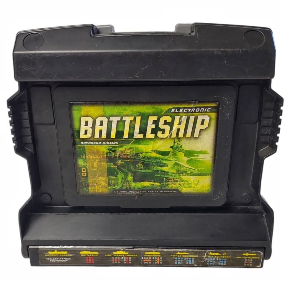 Electronic Battleship Game Talking Lights & Sounds Hasbro Circa 2005 Vintage Toy